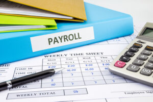 AI technology assisting payroll professionals in accounting firms with automation, compliance, and error detection in payroll processing.