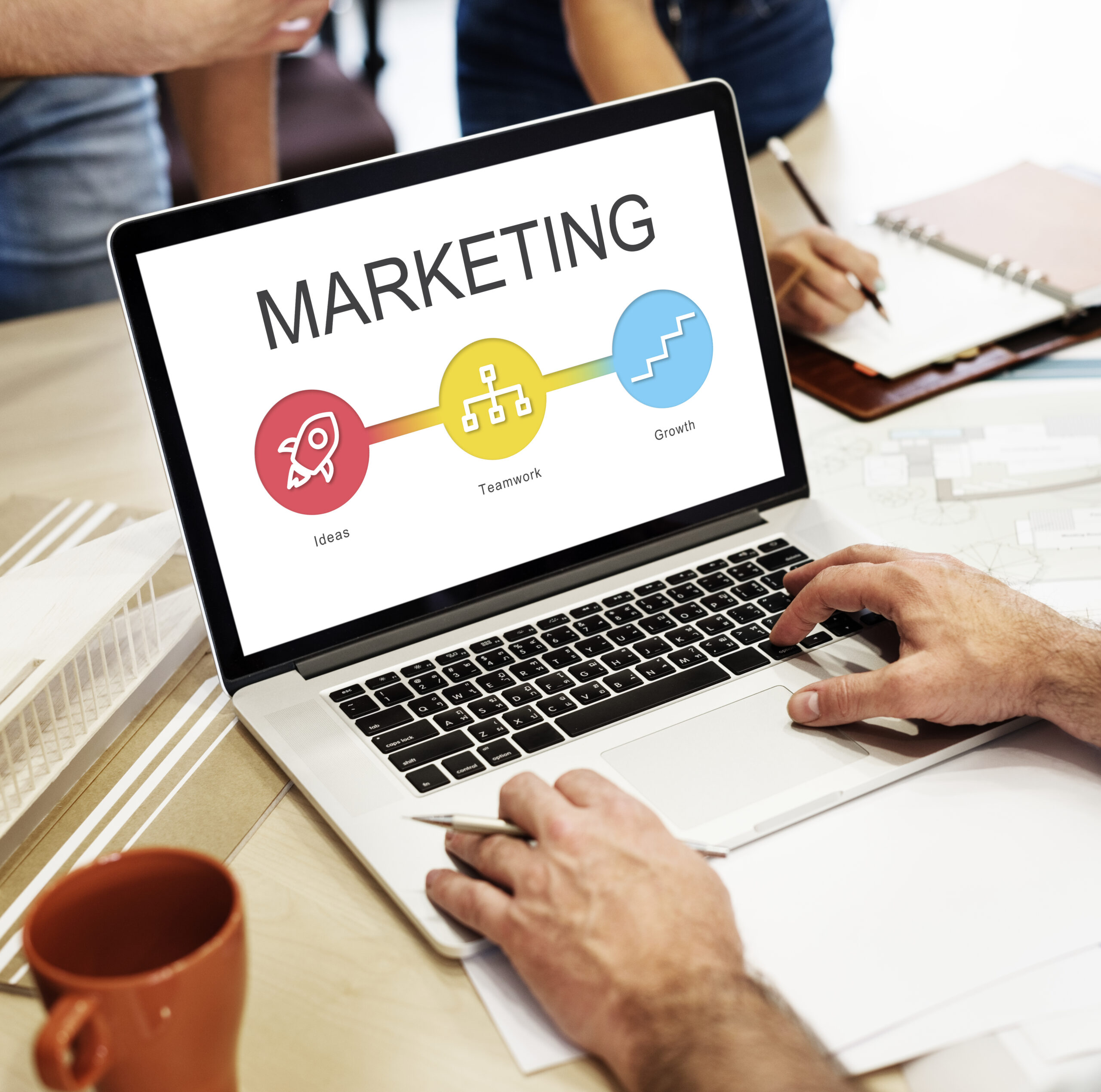 Accounting firm marketing team using HubSpot to manage leads and increase efficiency