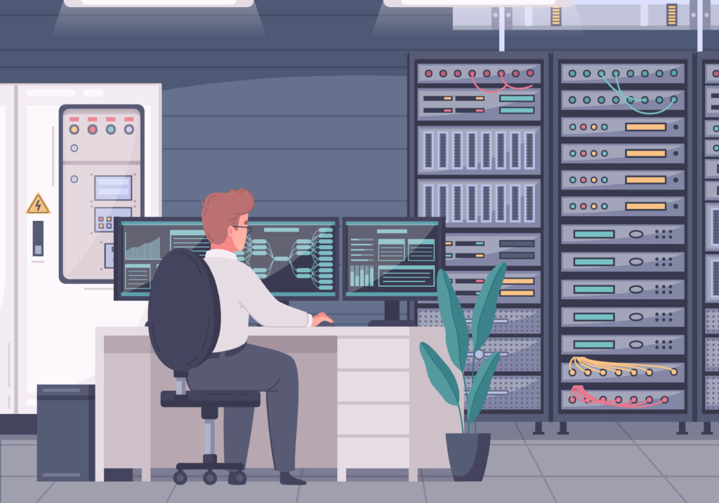 Virtual data room interface showing secure document management for accounting firms