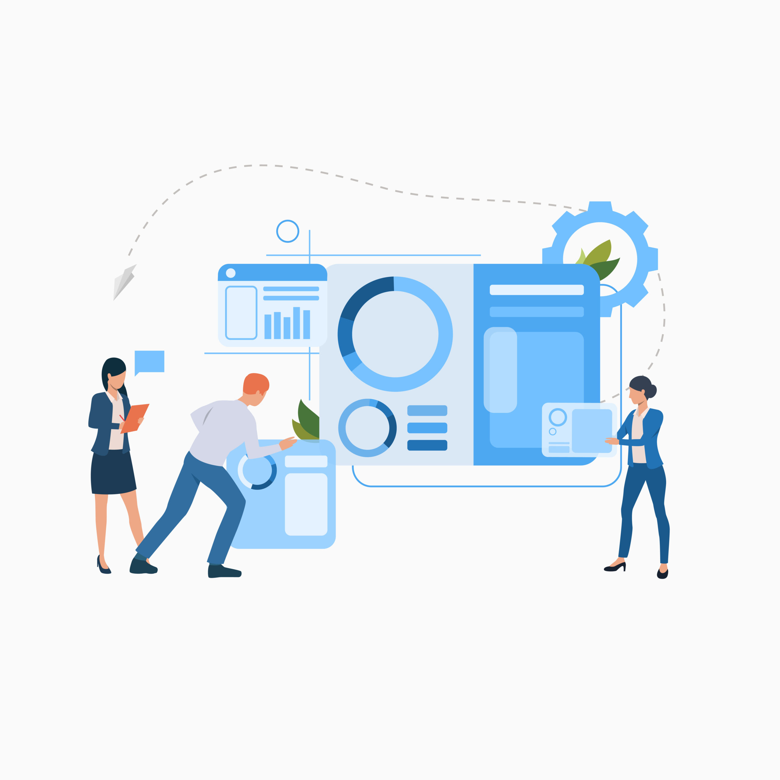 Accounting technology tools including cloud platforms and AI automation transforming modern accounting firms