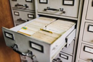 Insolvency practitioner using digital document management software to process restructuring case files and creditor claims