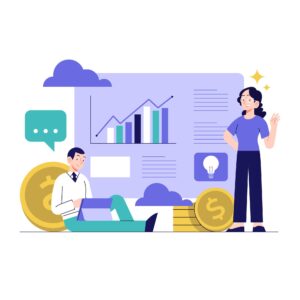 Financial Planning and Analysis professional reviewing budget forecasts and financial models on dashboard