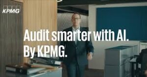 KPMG AI next-gen audit agents analyzing financial data on Clara audit platform for private company audits