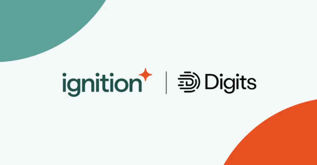 Ignition and Digits integration linking revenue workflows to an AI-native general ledger for accounting firms