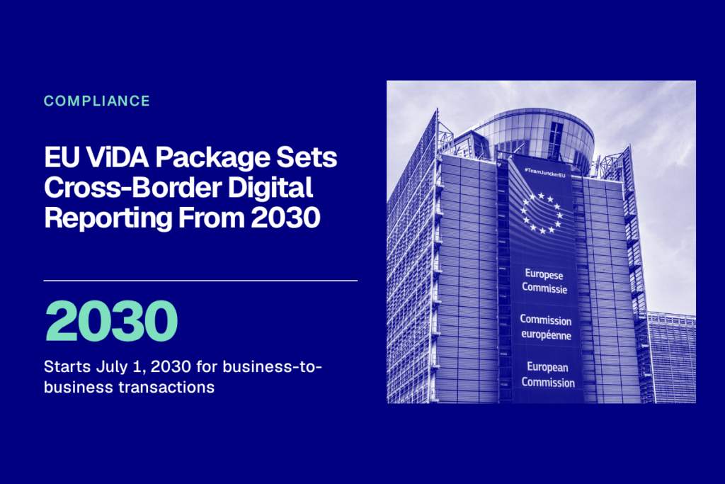 EU ViDA Package Sets Cross-Border Digital Reporting From 2030